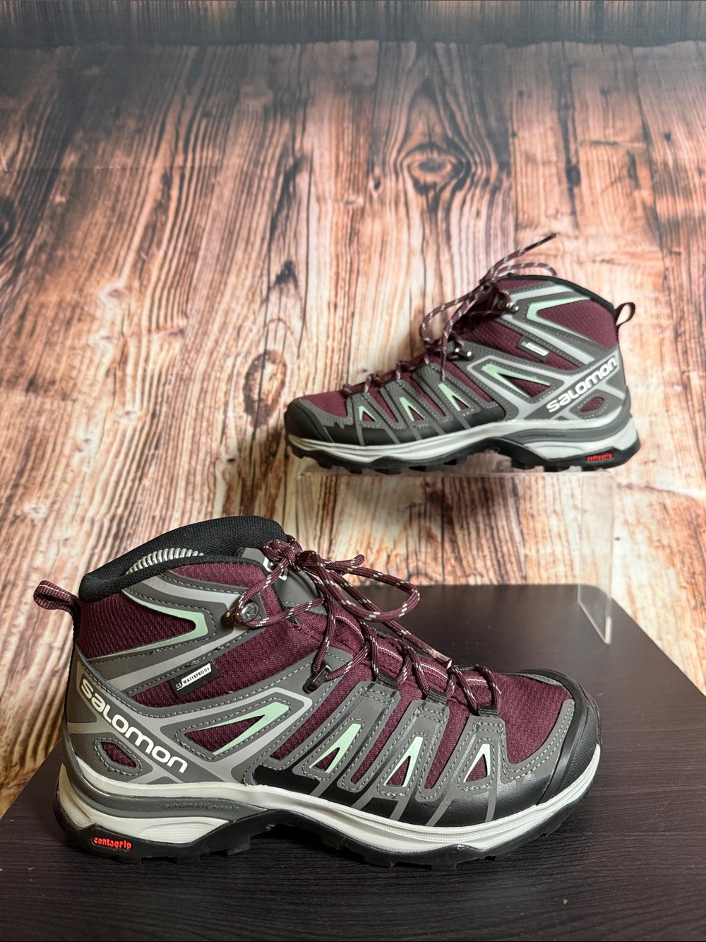 Salomon X Ultra Pioneer Mid Hiking Boots Womens Sz 6